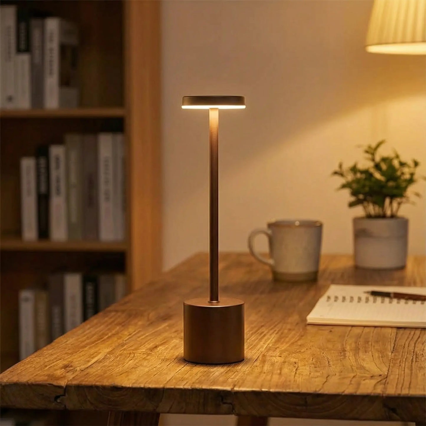 Cordless Touch Table Lamp – Dimmable | Portable Indoor Lighting