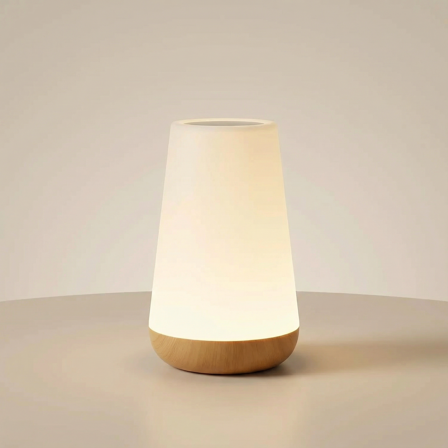 LED Color-Changing Night Light – USB Rechargeable | Touch & Remote Control