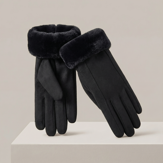 Women’s Thermal Lined Winter Gloves – Touchscreen Compatible